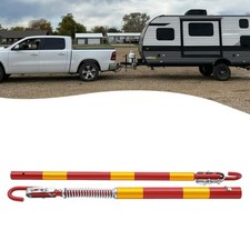 5000kg 5Ton Steel Towing Bar Pole Recovery Tow Pole Car Van Truck Heavy Duty Uk