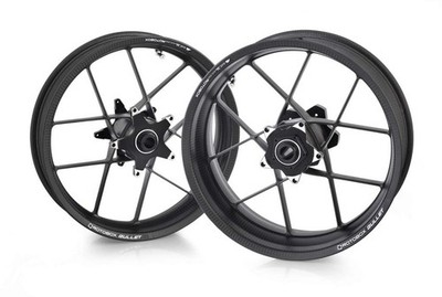 ROTOBOX BULLET MATTE CARBON WHEELS DUCATI SCRAMBLER FULL THROTTLE 17X3.5/6