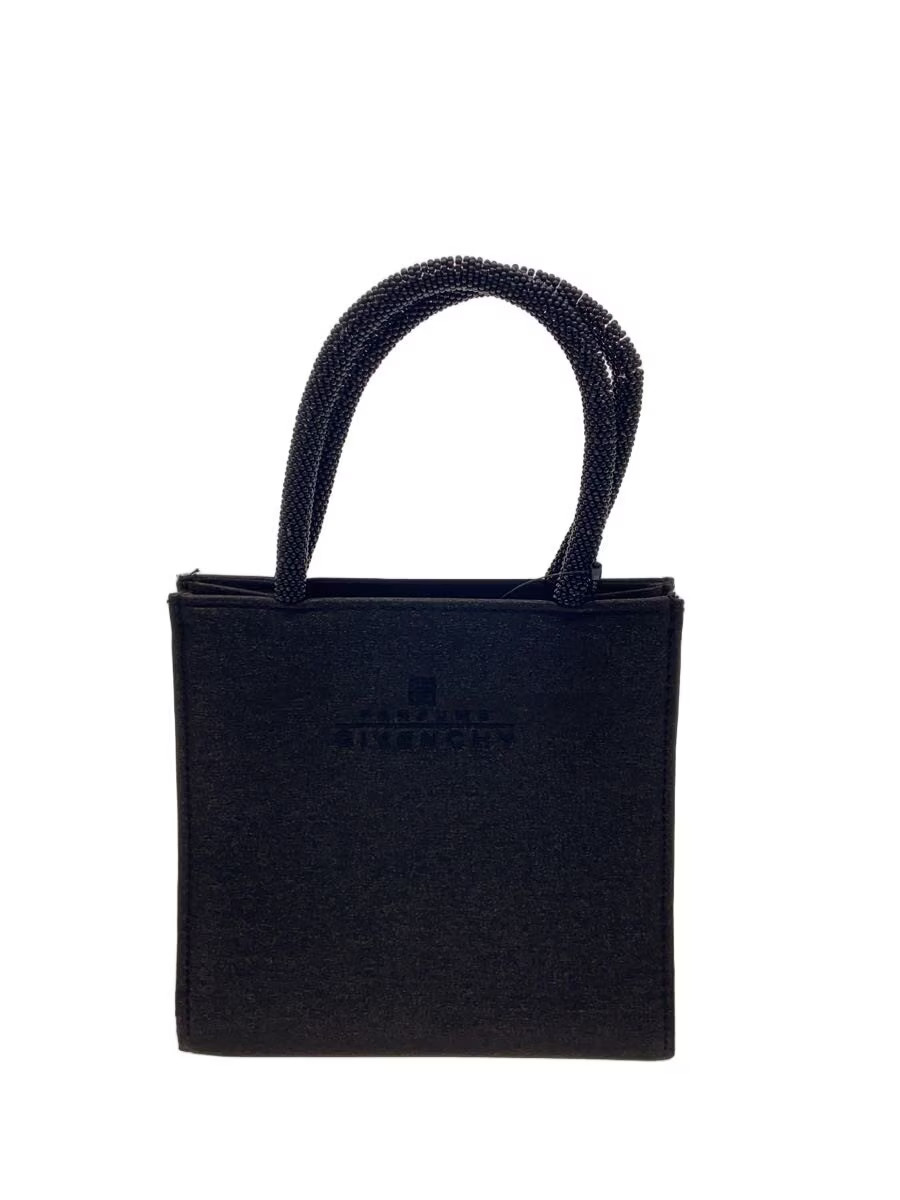 Authentic   GIVENCHY Handbag Polyester BLK JAPAN - image 1