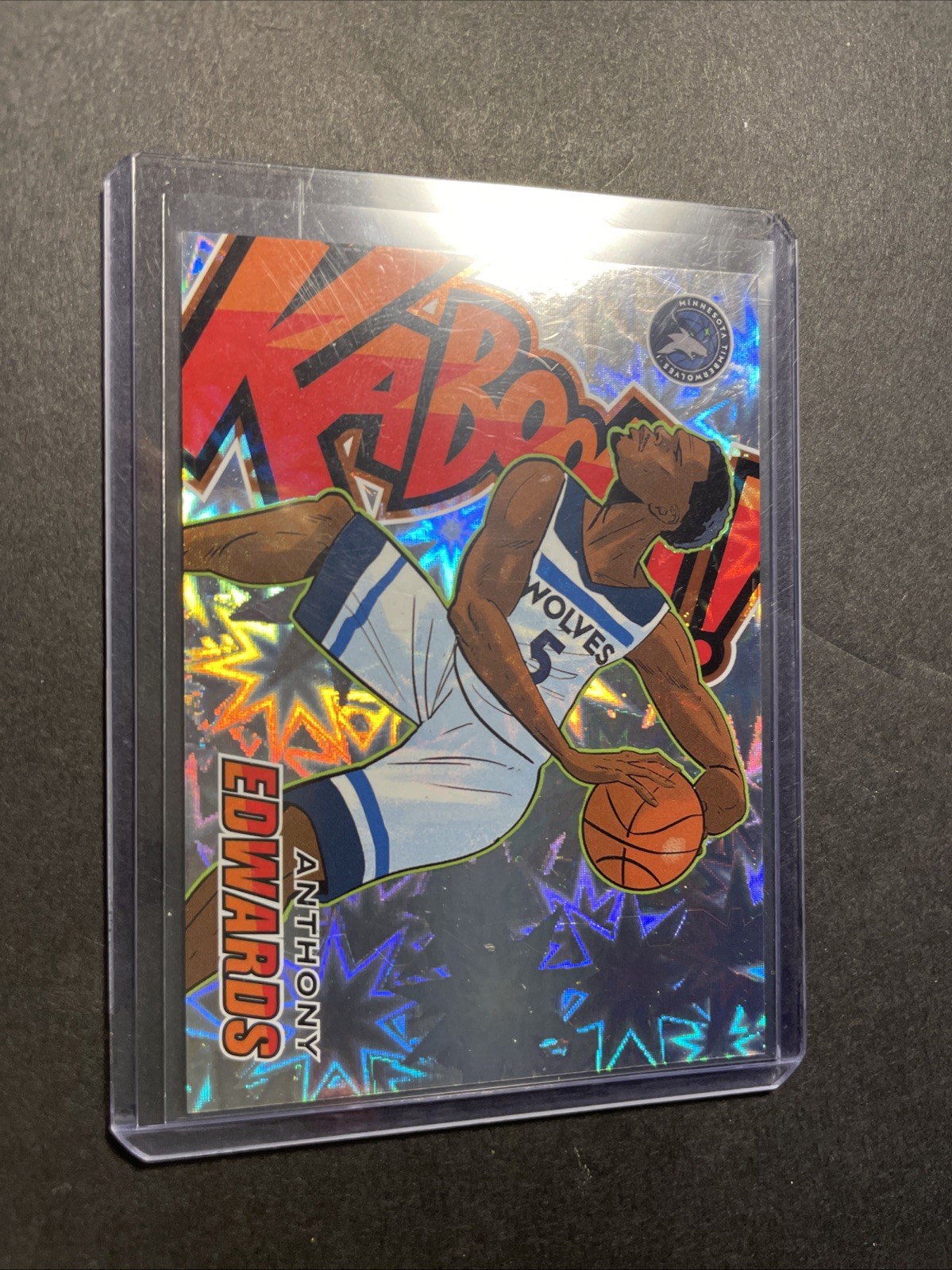 2024-25 Panini Revolution Anthony Edwards Horizontal Kaboom Case Hit! 🔥