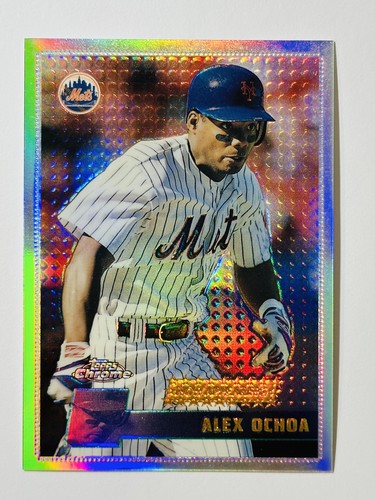 1996 Topps Chrome Alex Ochoa #133 card