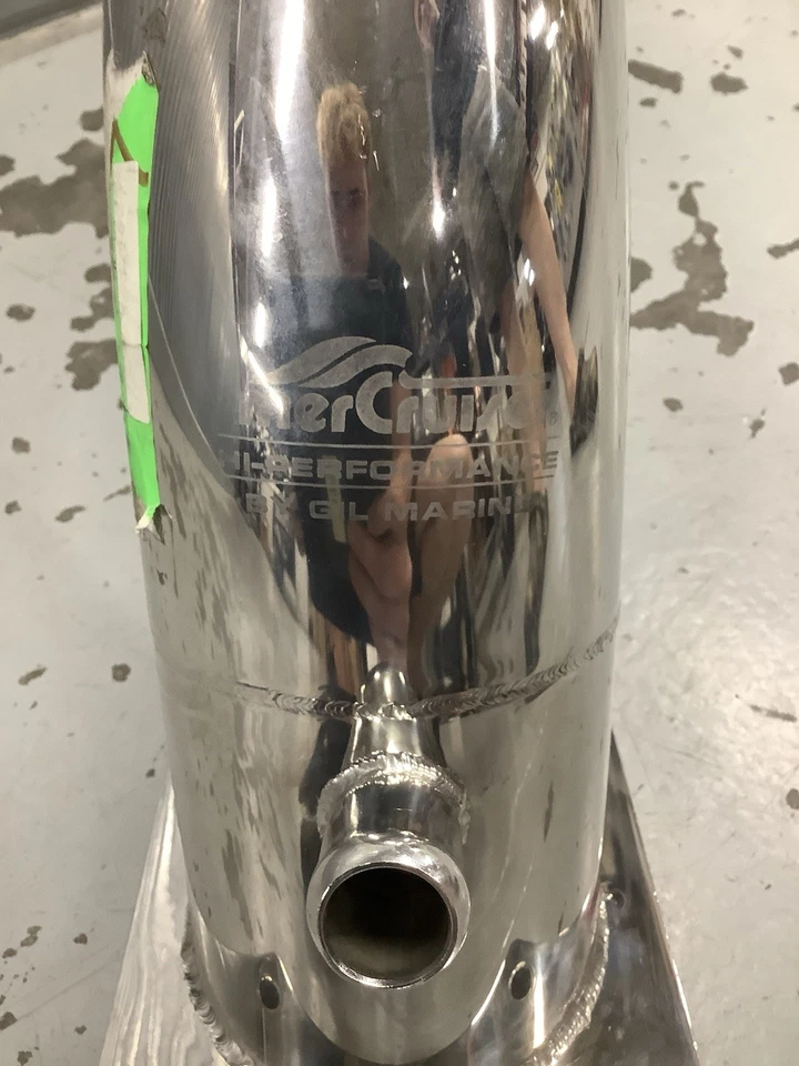 818497A1 Mercruiser GIL Exhaust Elbow Driveline Jackshaft Model HP500 540 525SC - Image 2 of 4