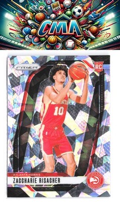 2024-25 Panini Prizm #265 Zaccharie Risacher Prizms Ice