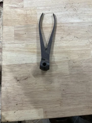 Antique Single Cavity Round Ball Iron Bullet Mold - Musket Balls - Civil War?