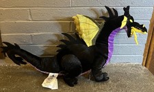 Disney Store Retired Maleficent Dragon 18  Plush RARE Sleeping Beauty Dragon