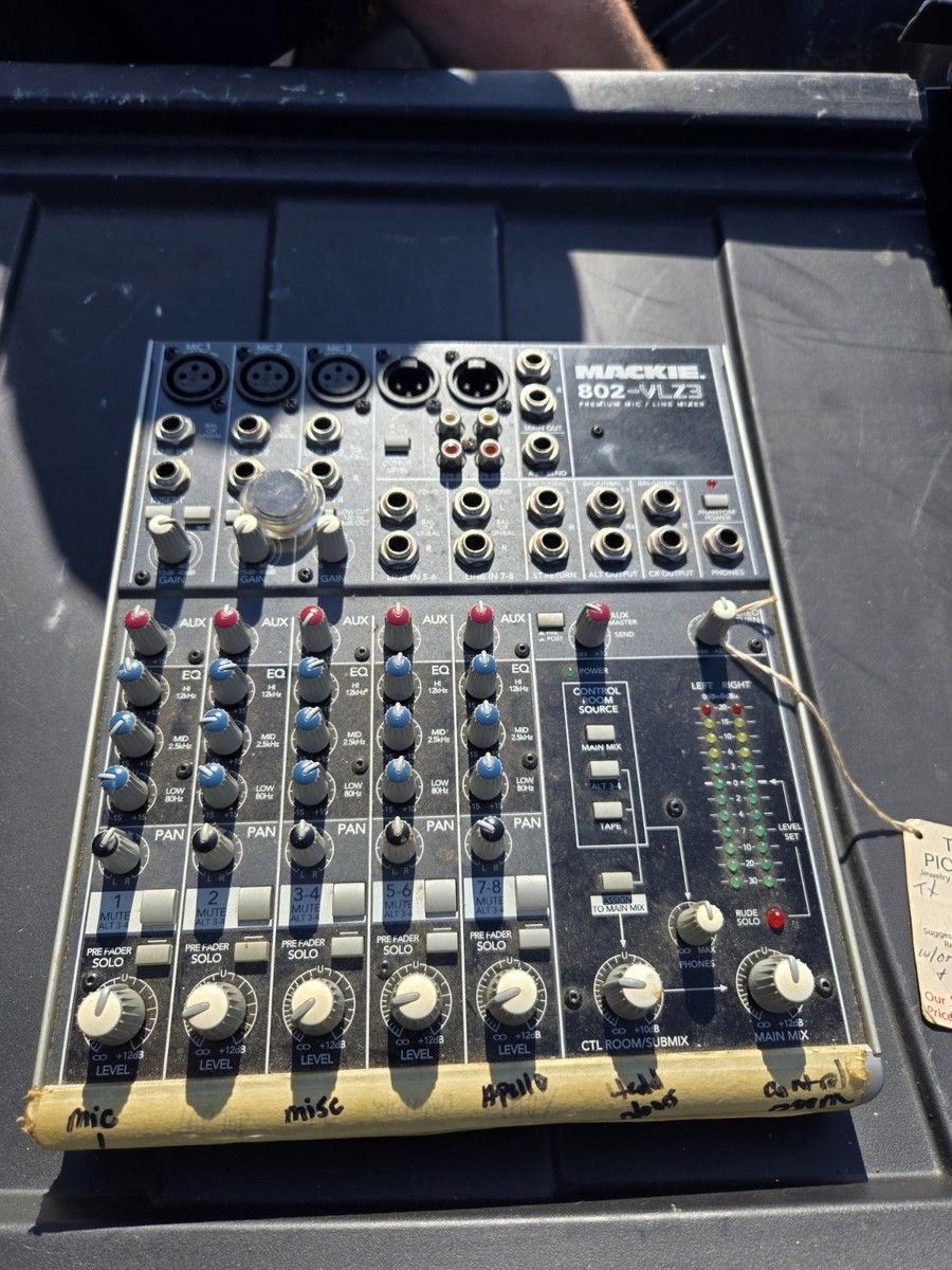 MACKIE Mixer 802-vlz3 Used | eBay