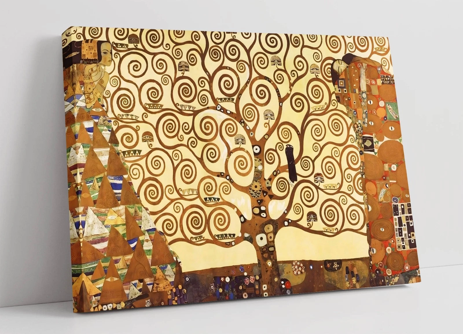 Gustav Klimt The Tree of Life CANVAS WALL ART 30MM DEEP FRAMED PRINT
