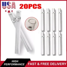 20-piece Thick Pyrex Glass Chillum Tobacco Pipe, Smoking pipe, Smooth One Hitter
