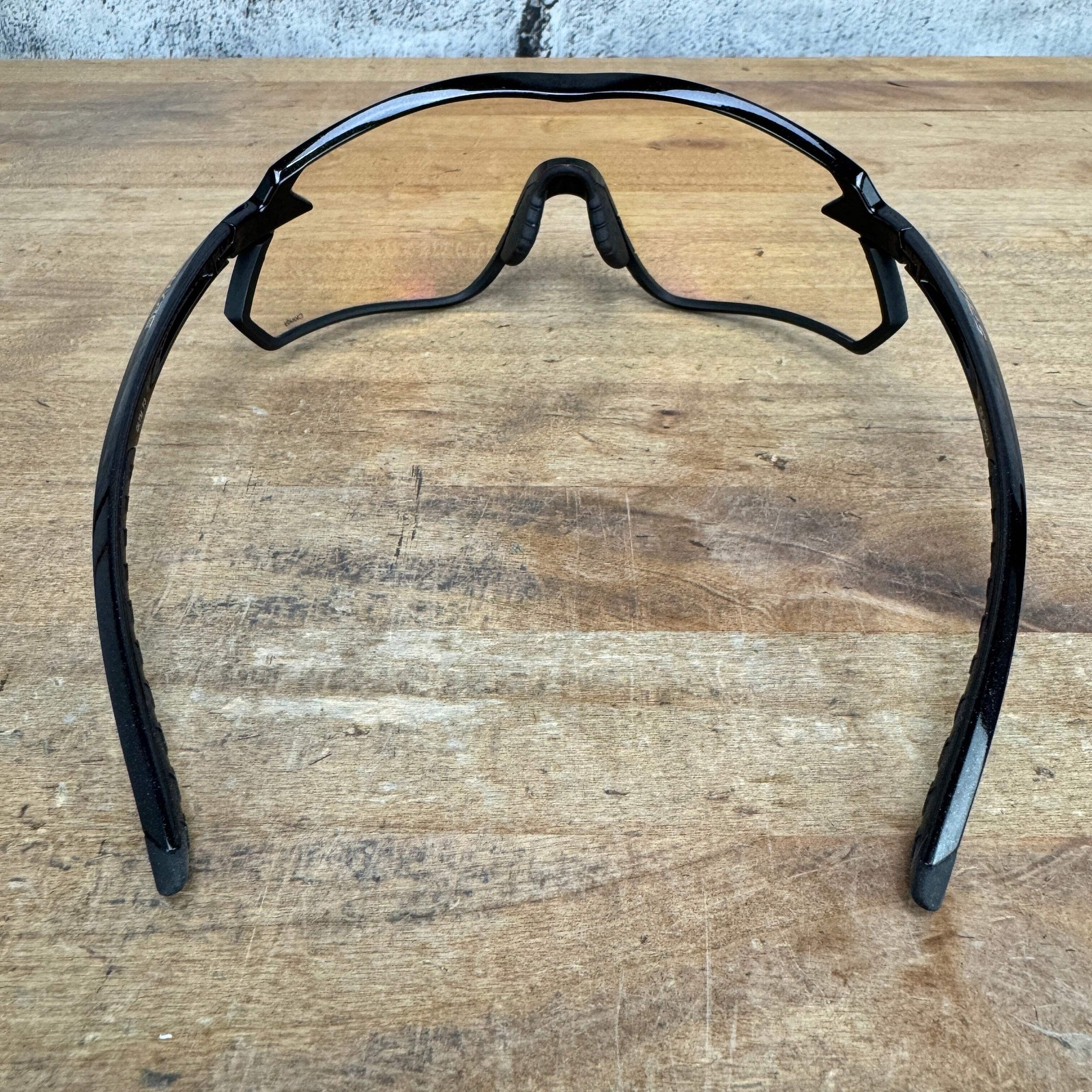 Shimano S-Phyre Black Cycling Sunglasses w/ Photochromic/Clear Lenses & Case 28g