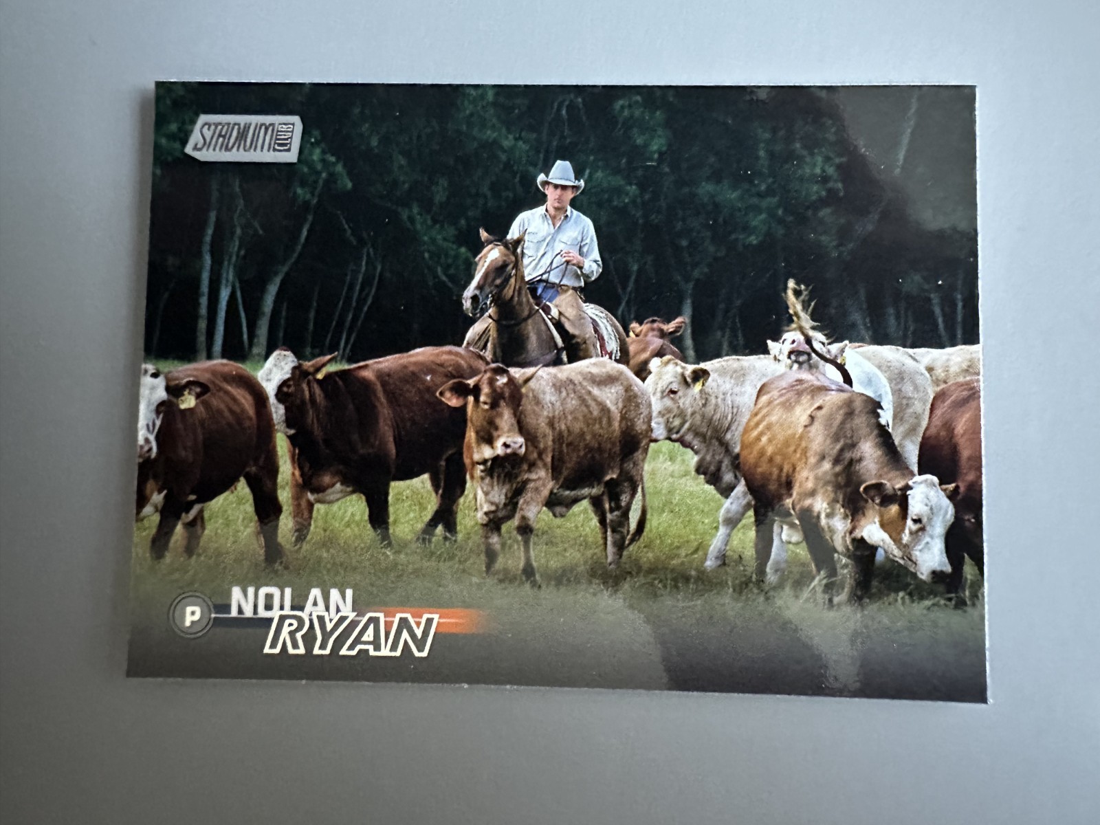 Nolan Ryan 2023 Stadium Club Image Variation Card #148 Houston Astros SP