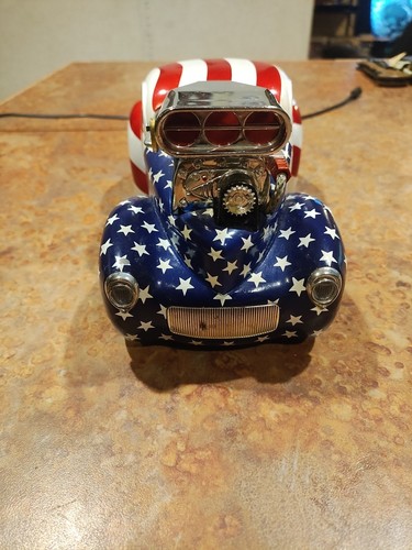 1:18 Muscle Machines ‘41 Willys Coupe Stars & Stripes 1:18 Funline no box - Picture 2 of 5