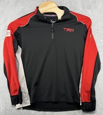 Racing Spirit TRD Toyota Racing Development LS 1/4 Zip Crew Shirt 23XI NASCAR XL