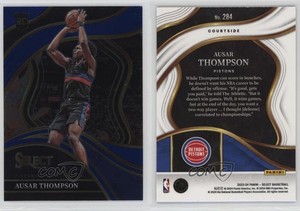 2023-24 Panini Select Courtside Blue Ausar Thompson #284 Rookie RC