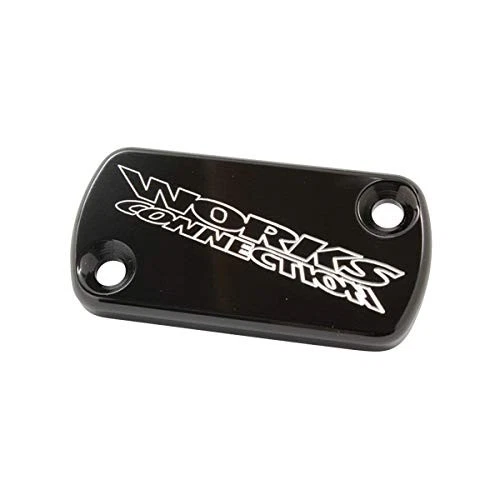 Works Connection Front Brake Reservoir Cap - Black 21-105 — 第 2/3 张图片