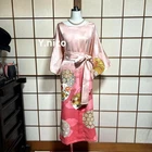 Ll Kimono Remake Pure Silk Long-Sleeved Simple Loose Dress