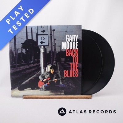 Gary Moore Back To The Blues Reissue Gatefold 2 x LP Album Vinyl Record - NM/EX