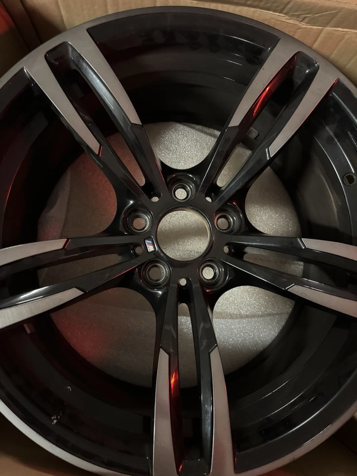 BMW M2 M3 M4 19" X 9" 2015 2016 2017 2018 2019 2020 rueda delantera OEM de fábrica Foto 3 de 4