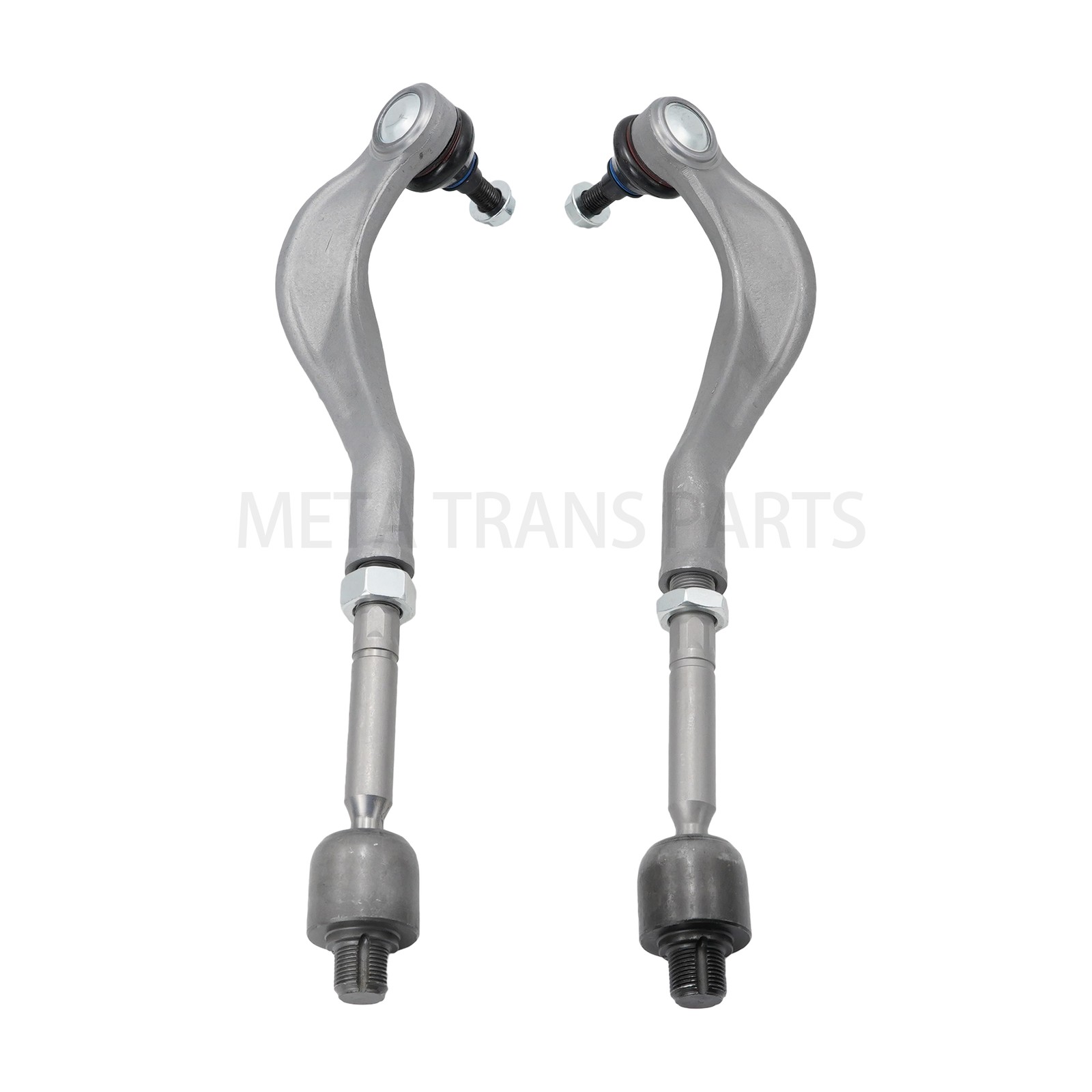 4PCS For Maserati Levante LH & RH Inner+Outer Tie Rod End 673004614 673004615