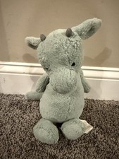 Jellycat London Medium Bashful Dragon Plush Sage Green Stuffed Animal 12"