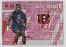 2017 Panini Unparalleled Class of 2017 Rookie Pink 231/299 Carl Lawson #239 3n1