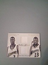 Fleer 03-04   Michael Piertrus Jason Richardson - Basketball Card...212# Jersey 