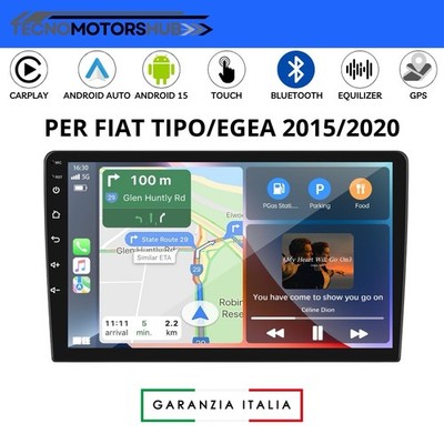 9  Android 15 CarPlay Car Stereo For Fiat Tipo/Aegea 2015-2020 Ships WiFI Bt 4+64GB