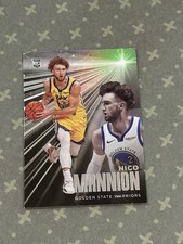 2020-21 Panini Chronicles Nico Mannion Rookie Essentials #125 Warriors RC (A)
