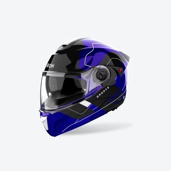 Airoh Specktre Modularhelm Blau Groove Klapphelm Jet, Lucid - Bild 1 von 1