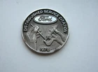 Sterling Silver 1978 Ford Service Citation Award Bullion Round 26.4 Grams