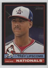 2025 Topps Heritage Black Border Trey Lipscomb #115 0sb5