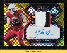 2022 Panini Select Gold Prizm 7/10 Trey McBride #RSM-TM Auto READ 1lc0