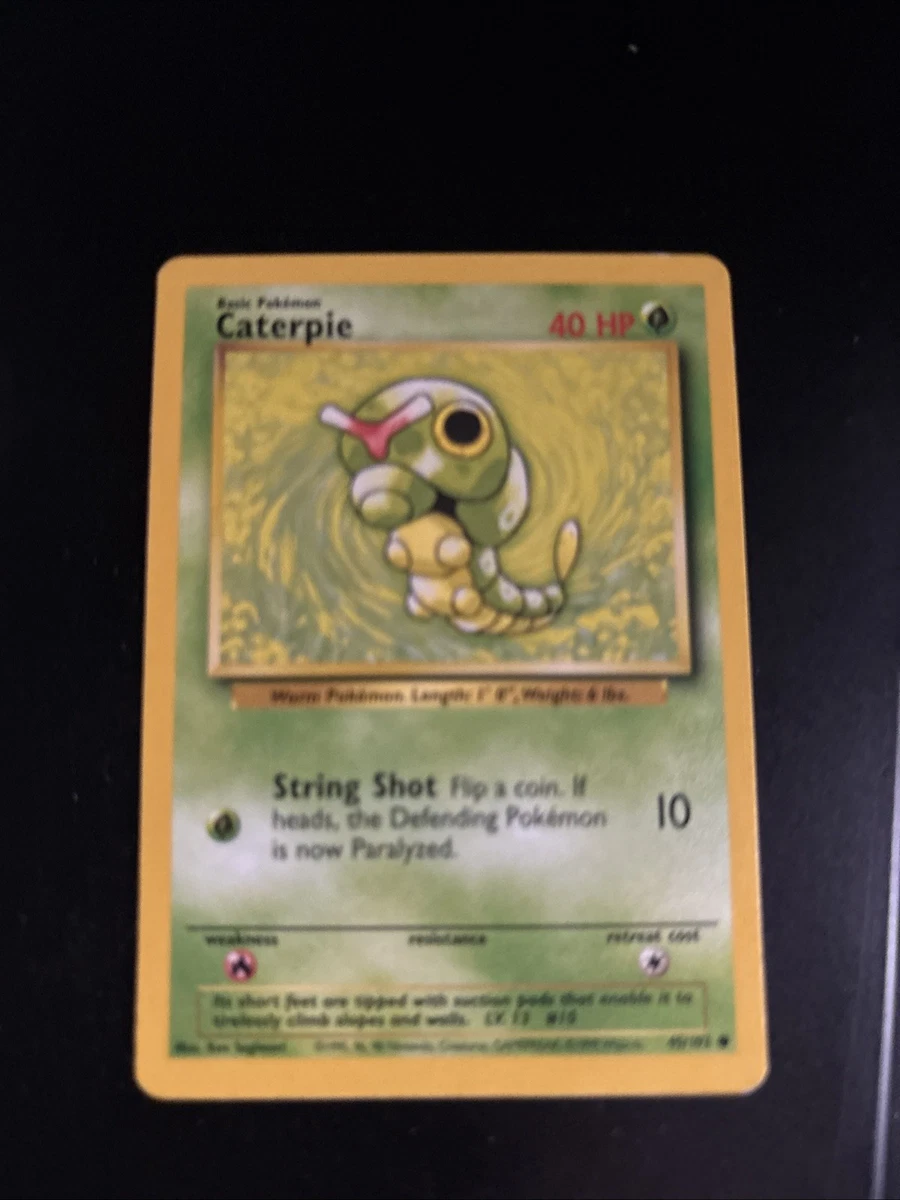 Caterpie 045/102 Base Set (Shadowless) for sale | eBay