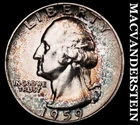 1959 Silver Washington Quarter - Choice Gem Brilliant Unc  Lustrous  #i6473