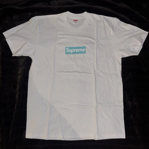 T shirt Supreme Tiffany & Co Box Logo