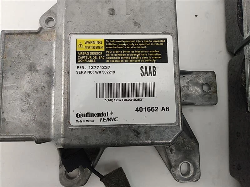 SAAB 9-3 AERO Sedan Ignition Switch And Complete Computer Module Set Fits 03-11 - Image 2 of 4