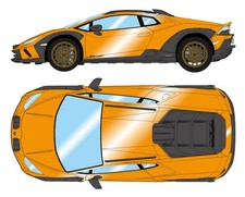 EIDOLON 1/43 Lamborghini Huracan Sterrato 2024 Matt Pearl Orange EM738D