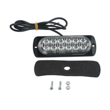 Luce Flash Auto Lampada Strobo Camion 12LED 12V-24V 1pc BAR Lampeggiante Hazard
