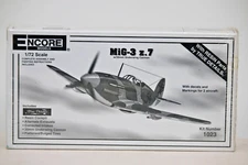 Encore 1/72 Mig-3 z.7 model kit with "True Details" Sealed 