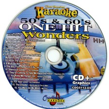 50's 60's ONE HIT WONDER KARAOKE CHARBUSTER CD G 5112-3 NEW CD IN SLEEVES