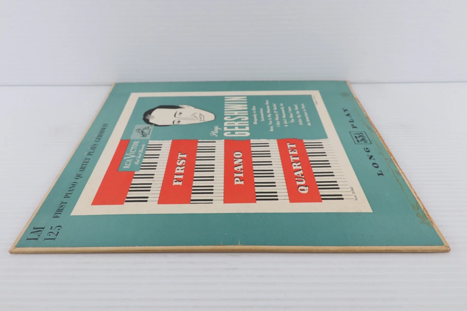 The First Piano Quartet – Plays Gershwin - 10" LP Record RCA Red Seal LM 125 - Image 3 of 4