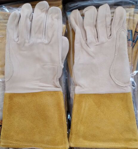 Premium Tig Welding Gloves Work safety gloves Goatskin Leather welding gloves  - Picture 1 of 8