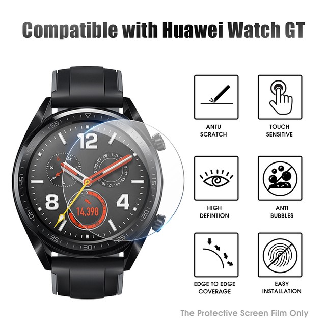Protective Screen Film For Huawei GT Watch Screen Protector Smart Watch O9T7 | eBay