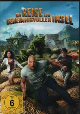 DVD Dwayne Johnson / Michael Caine a.o. Die Reise zur geheimnisvollen Insel / J