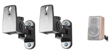Pair Hidden Wall Mount Swivel Brackets For Edifier S1000DB Bookshelf Speakers