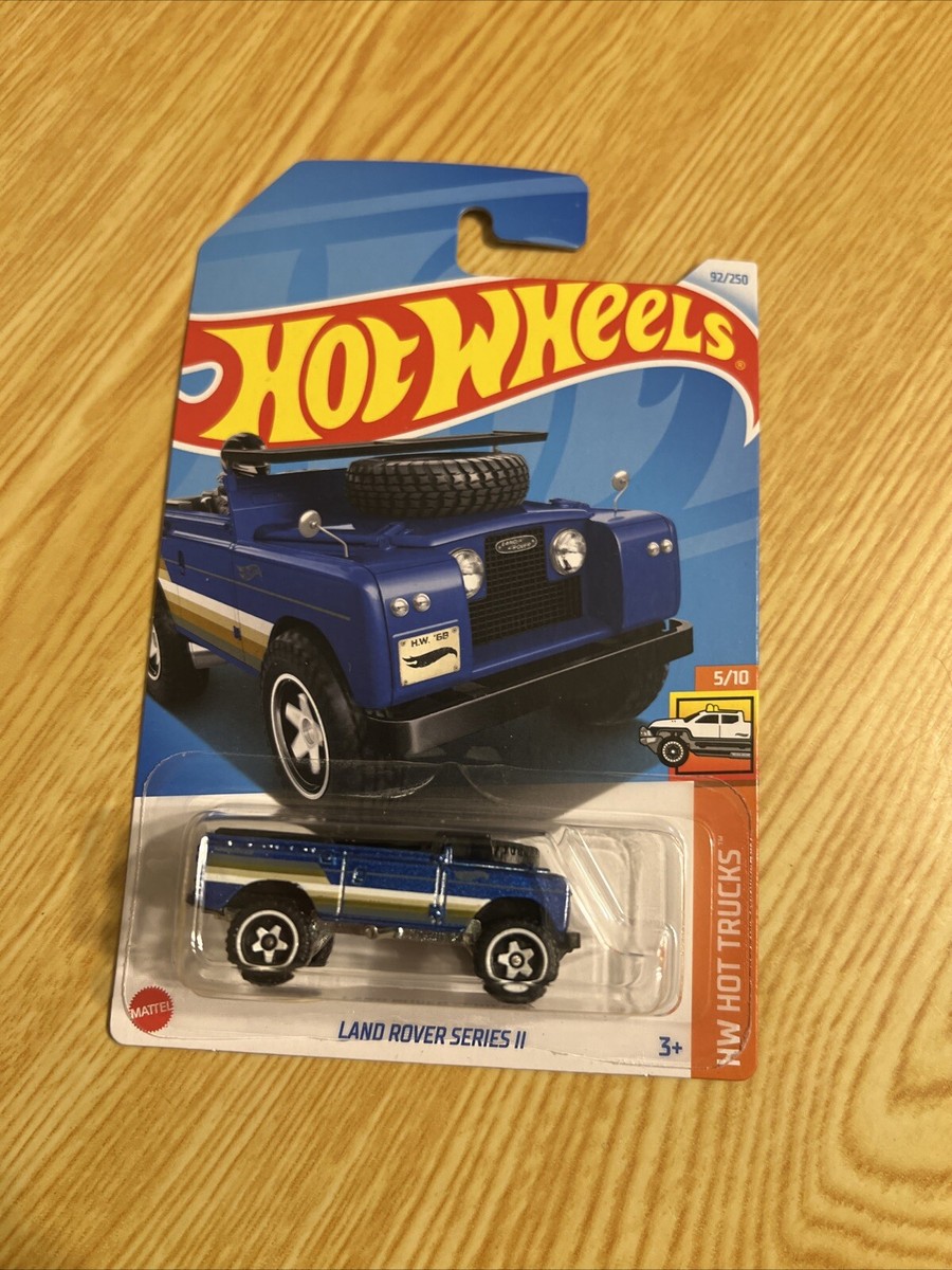 2024 Hot Wheels Land Rover Series II 92/250 Blue | eBay