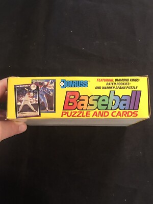 1989 Donruss Baseball Cello Box 24 Packs From Case - Ken Griffey