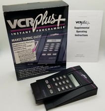 VCR Plus Instant Programmer by GemStar - Model AE16BE-8 With Original Box
