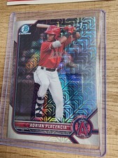 Adrian Placencia Bowman 1st Bowman SP 🔥 Mojo Refractor RC 🔥 Angels