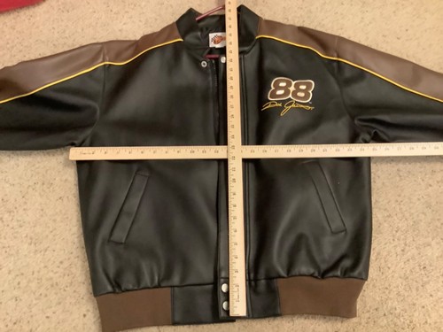 Winners Circle Men's Black UPS Dale Jarrett #88 NASCAR Racing Jacket - Size LG - Picture 2 of 12