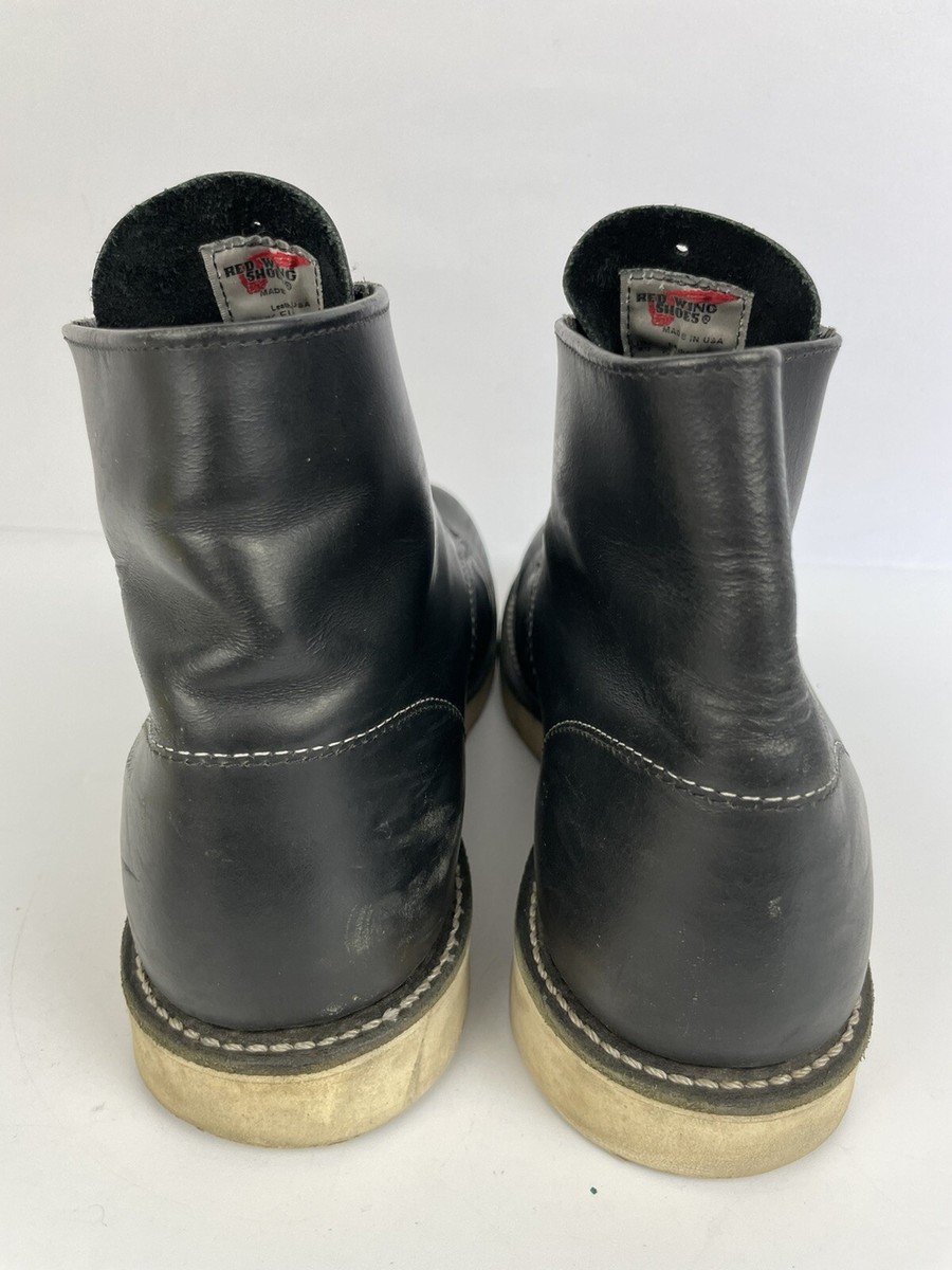 Red Wing 8165 Lace-Up Classic Work Round Toe Leather Boots Red Wing 8165 Lace-Up Classic Work Round Toe Leather Boots